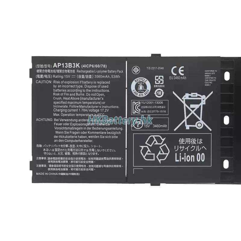 Acer宏碁 Aspire V5-572P-21276G50akk代用電池
