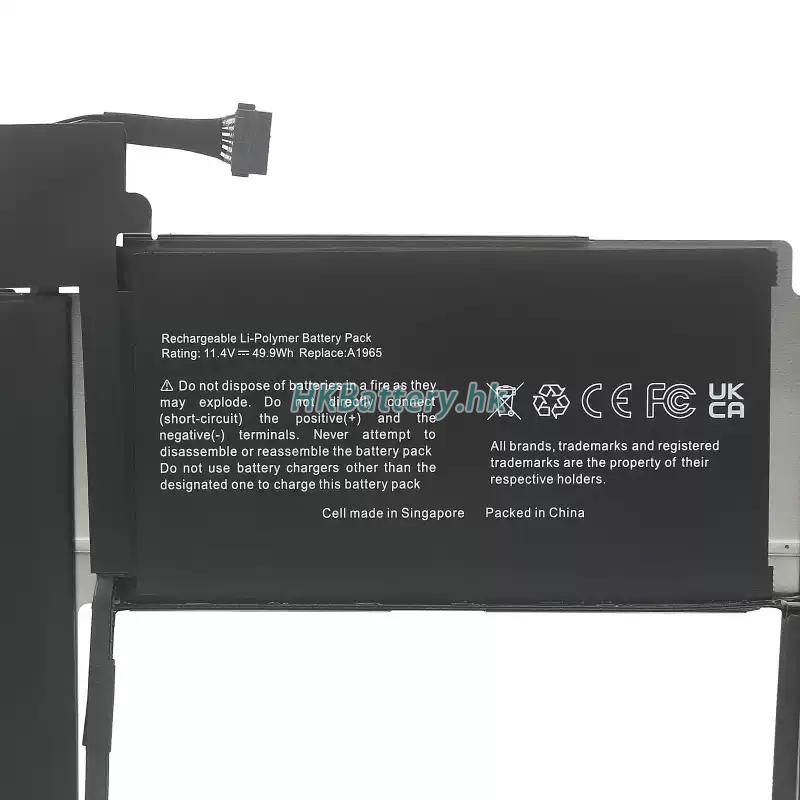 Apple蘋果MacBook A1932 EMC 3184代用電池