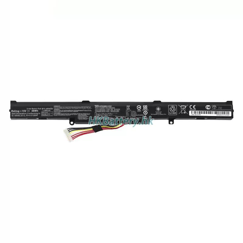 Asus華碩 GL752VW-0071A6700HQ代用電池