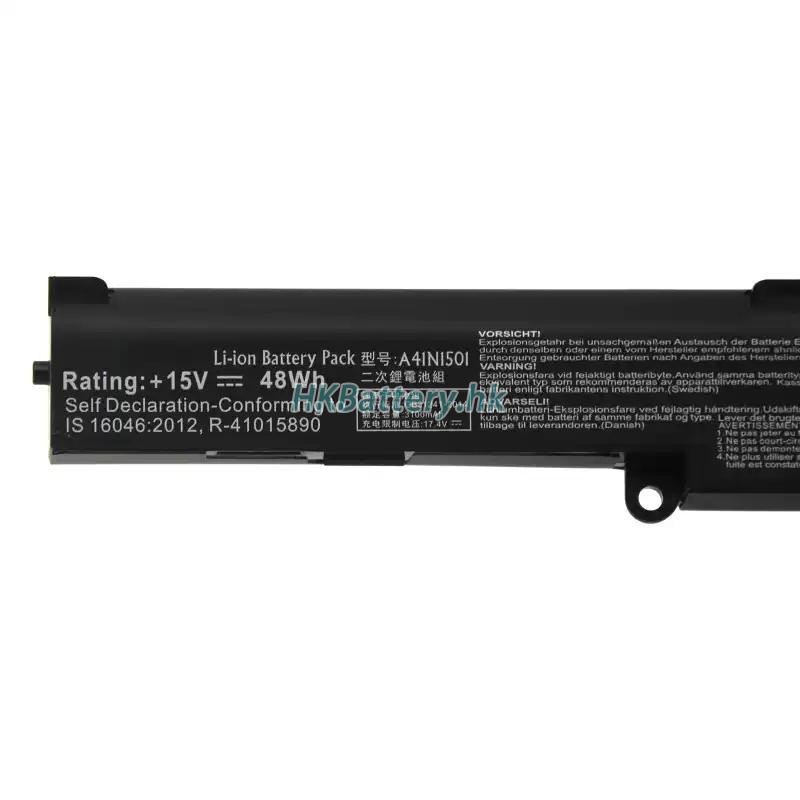 Asus華碩 GL752VW-0071A6700HQ代用電池
