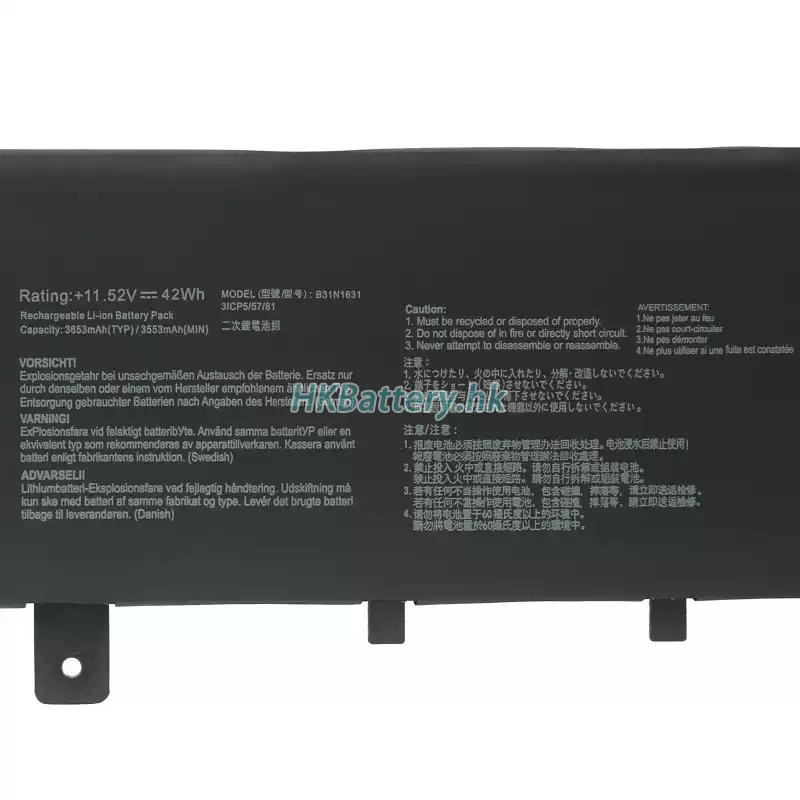 Asus華碩 0B200-02510000代用電池