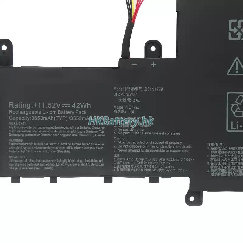 Asus華碩 VivoBook S530FN-BQ370T代用電池