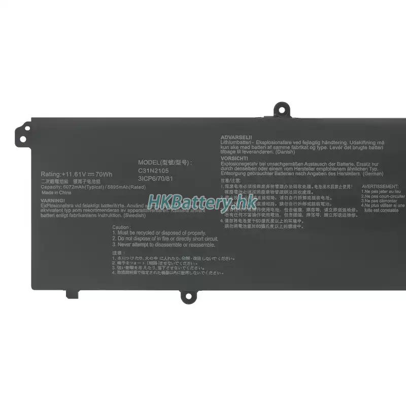 Asus華碩 C31N2105代用電池