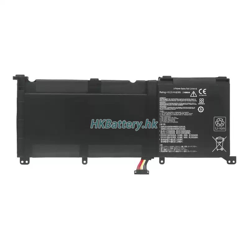 Asus華碩 ROG G501JW-CN2S1T代用電池