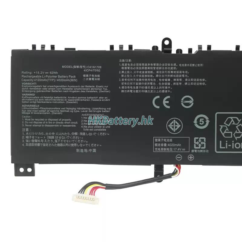 Asus華碩 ROG Strix GL503VS-EI005T代用電池