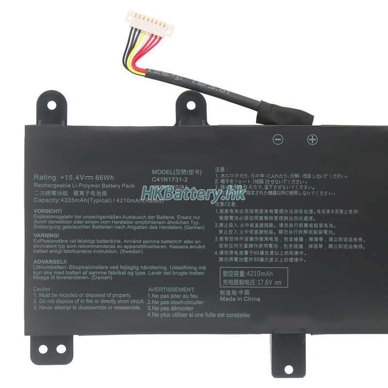 Asus華碩 ROG Strix G G731GW-79B27CB1代用電池