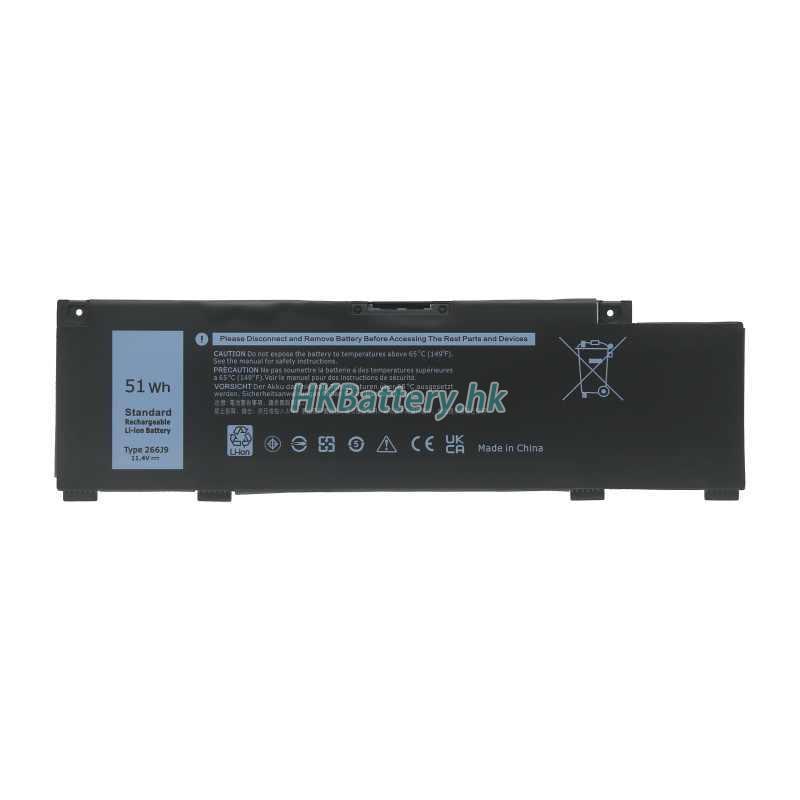 Dell戴爾 Ins 15PR-1648BR代用電池