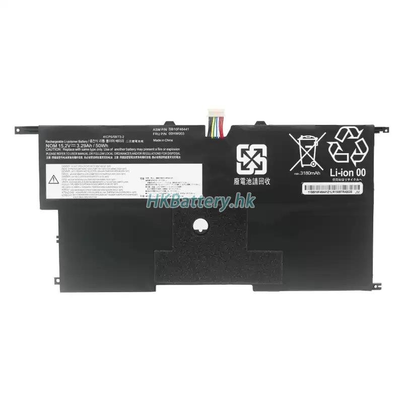 Lenovo聯想 ThinkPad X1 Carbon (3rd Gen)-20BS00B5US代用電池