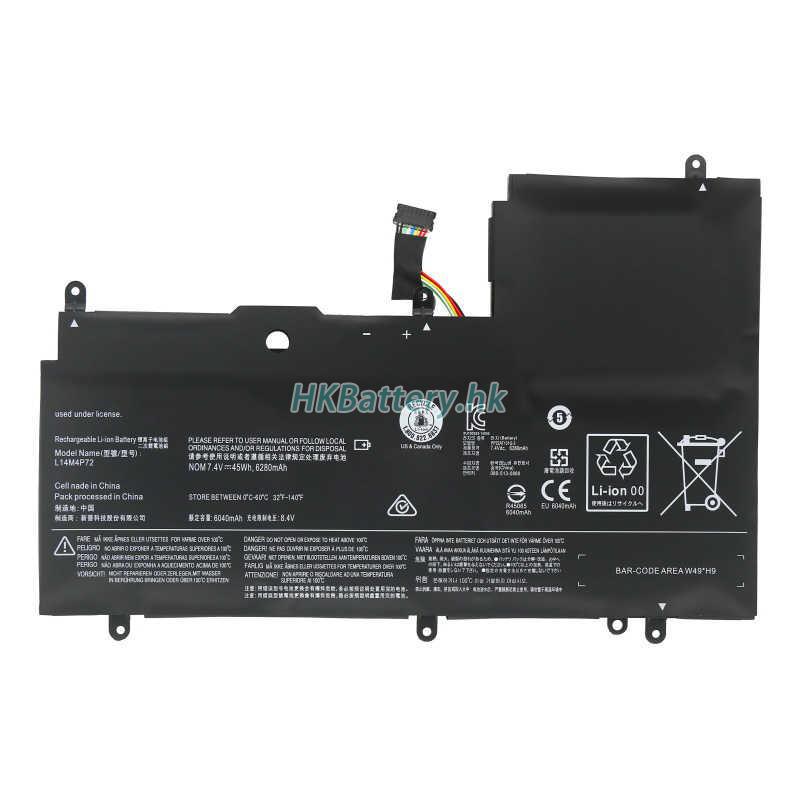 Lenovo聯想 L14M4P72(2ICP6/63/71-2)代用電池