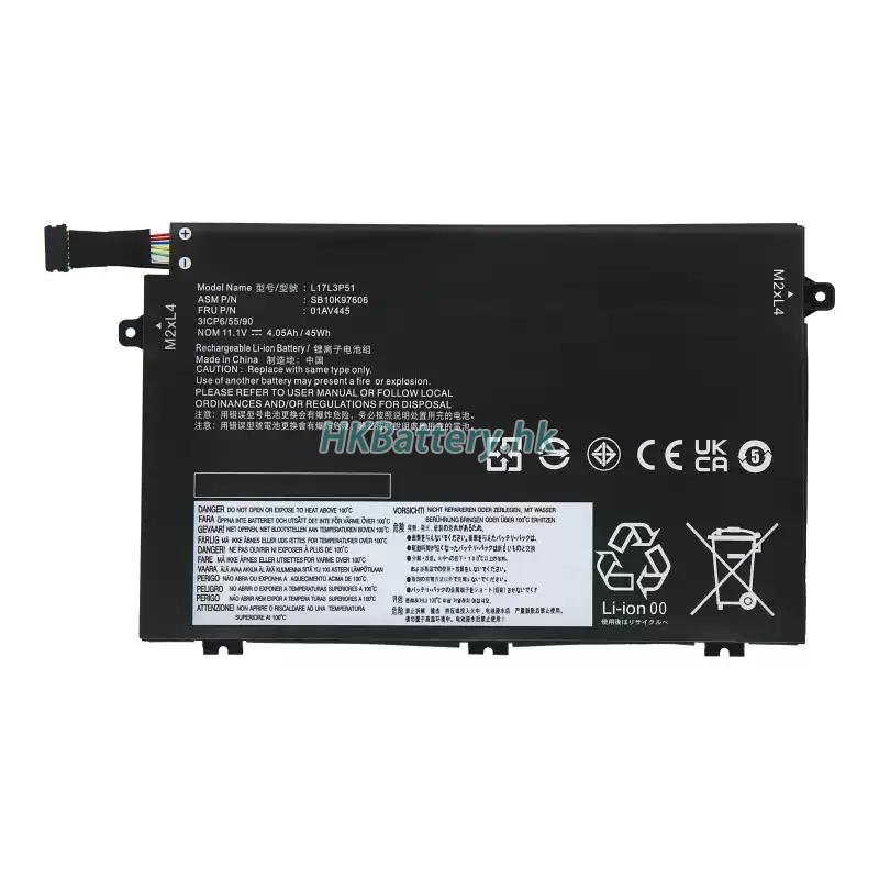 Lenovo聯想 ThinkPad E14-20RA001LGE代用電池