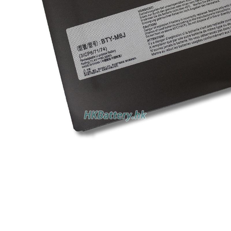 MSI微星 WS63 8SL-015代用電池