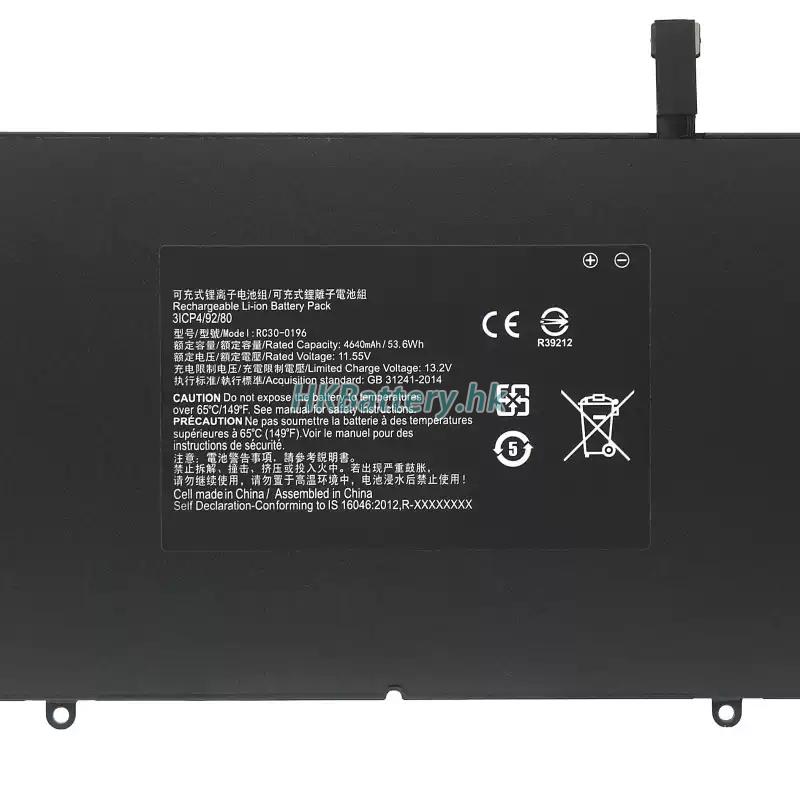 Razer雷蛇 RZ09-01962E12-R3U1代用電池