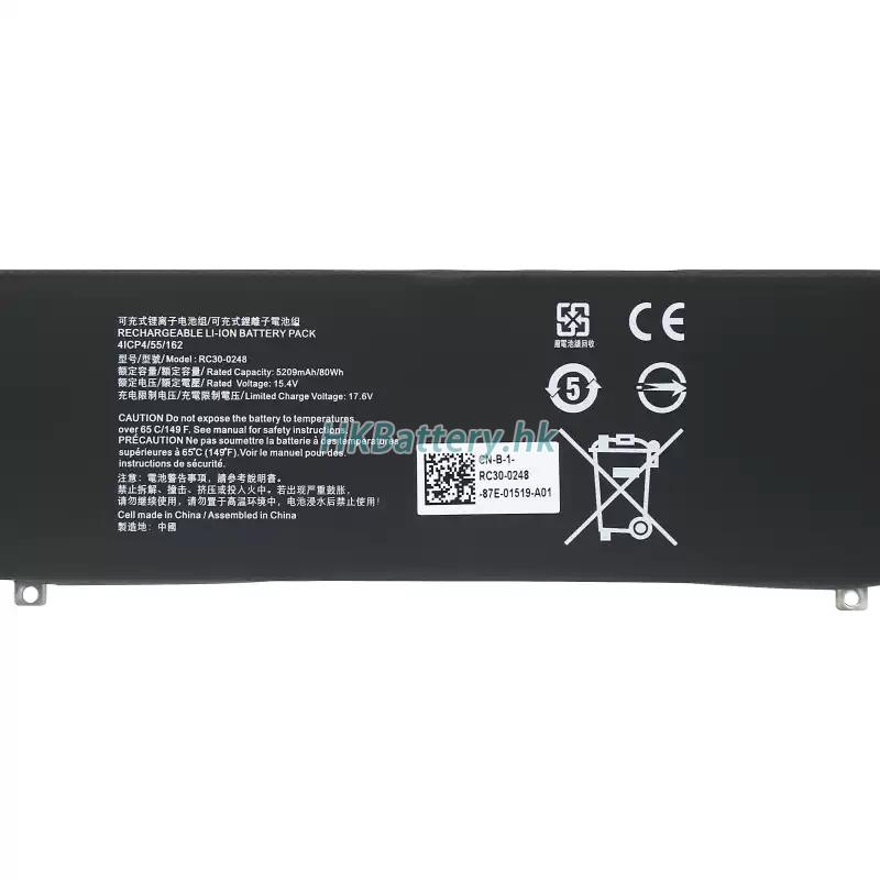 Razer雷蛇 RZ09-03017E01-R3B1代用電池