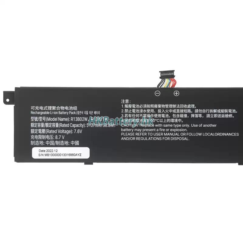 XiaoMi小米 Mi Air 13.3代用電池